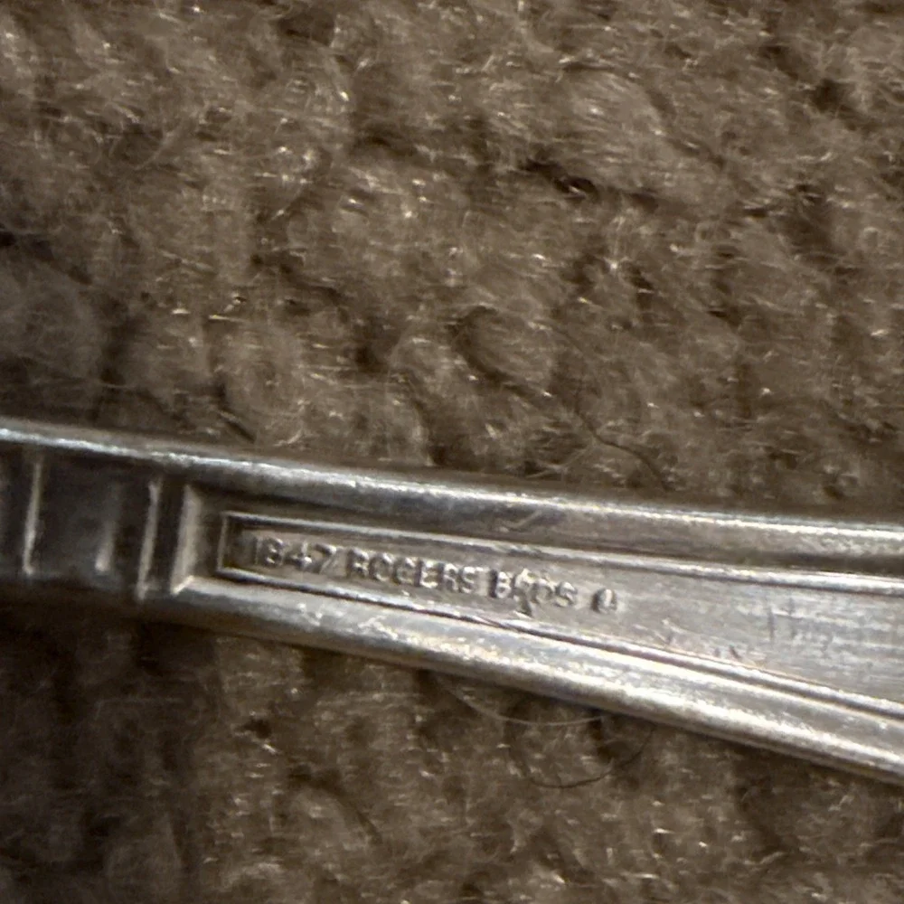 Vintage Ambassador Teaspoons 1847 Rogers Silverplate Vintage Flatware 6